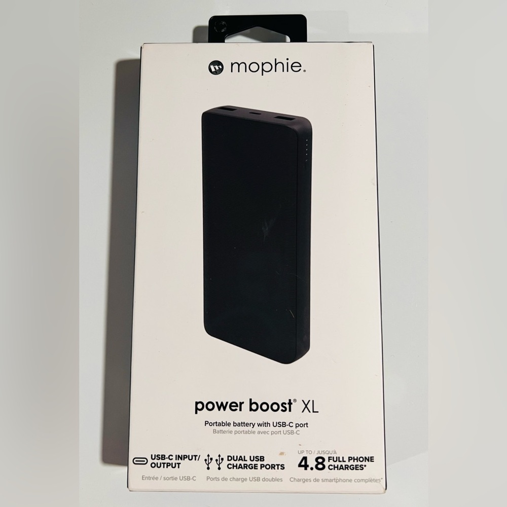 Mophie Dual Port Black Power Bank XL